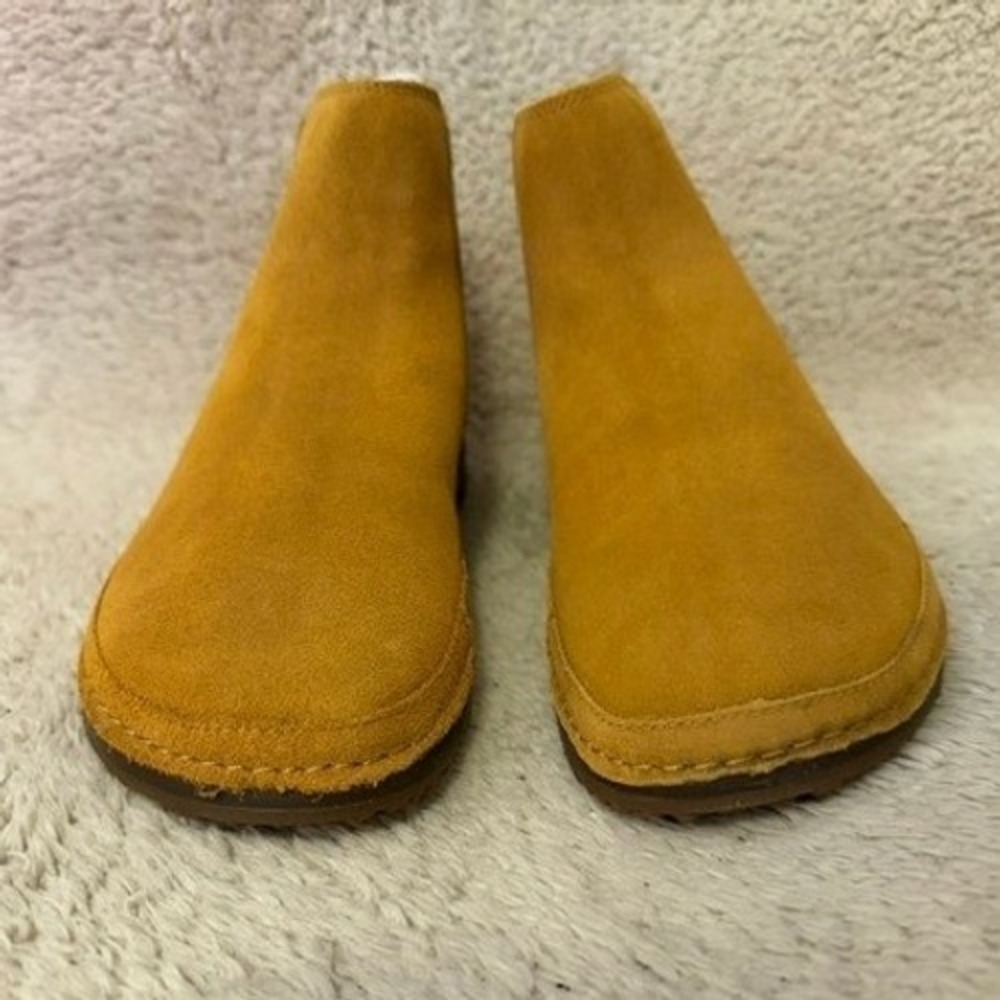 Chaco Paonia Chelsea Boots Womens 8 Caramel Brown Suede Waterproof JCH109288 - Picture 2 of 8